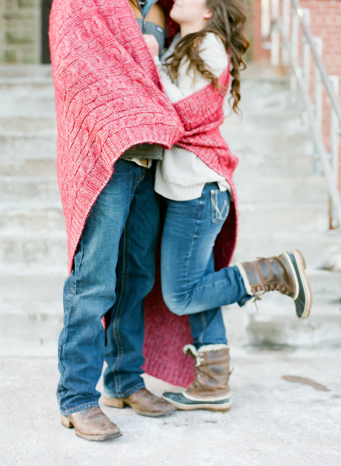 Winter Truro Engagement Session