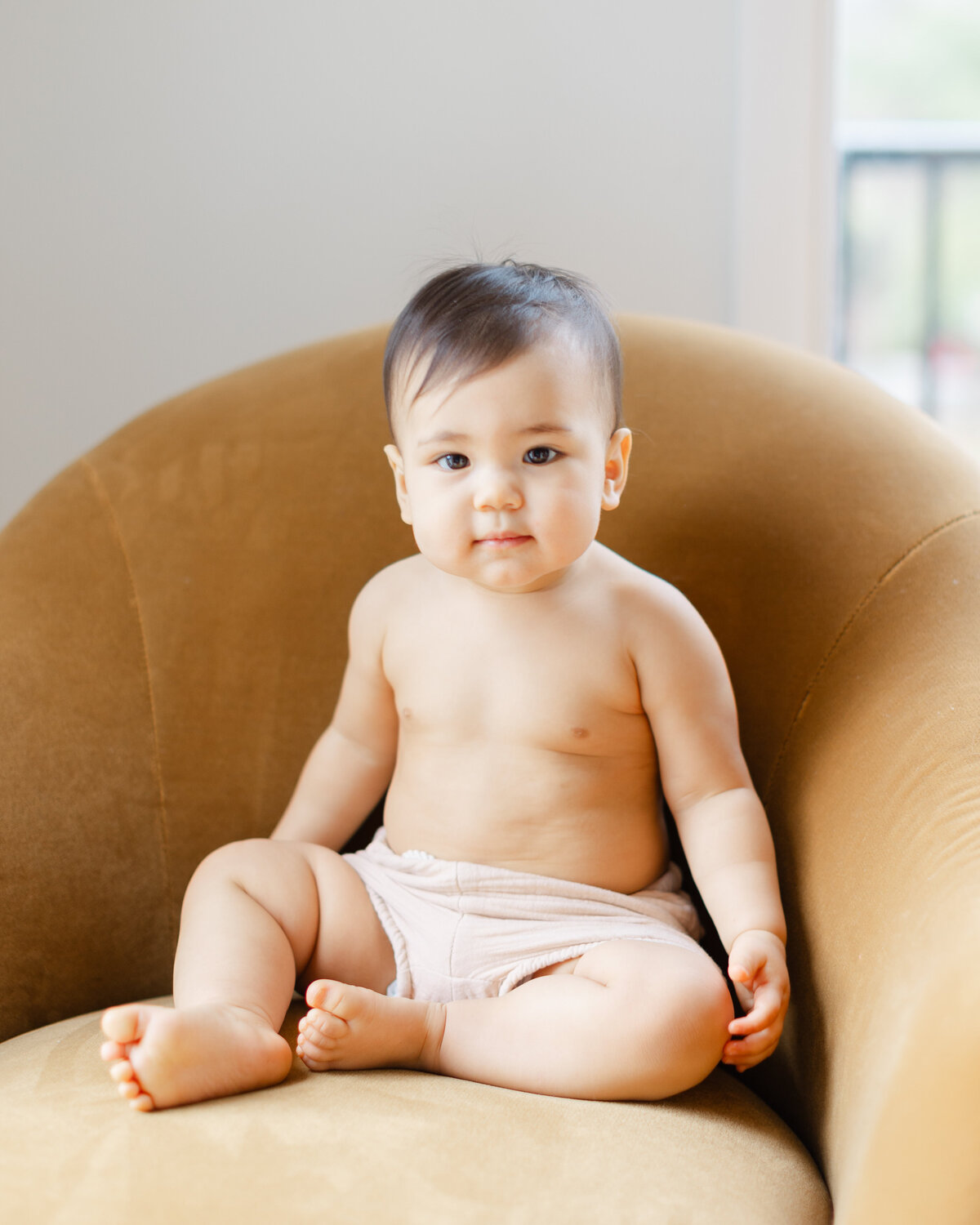 Philadelphia baby milestone portraits - 6