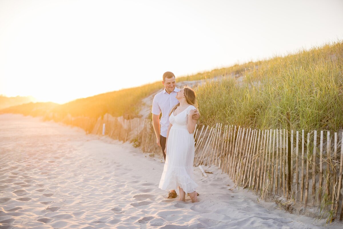 newport ri Beach engagement photos Boston and nh seacoast
