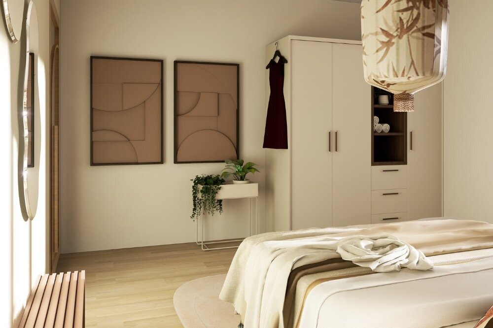Casa Nine Dots Interieurontwerp bedroom Toscane design