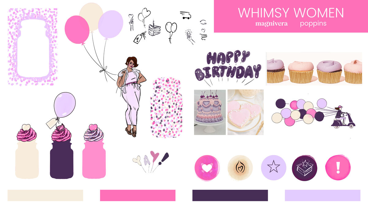 whimsy women added elements