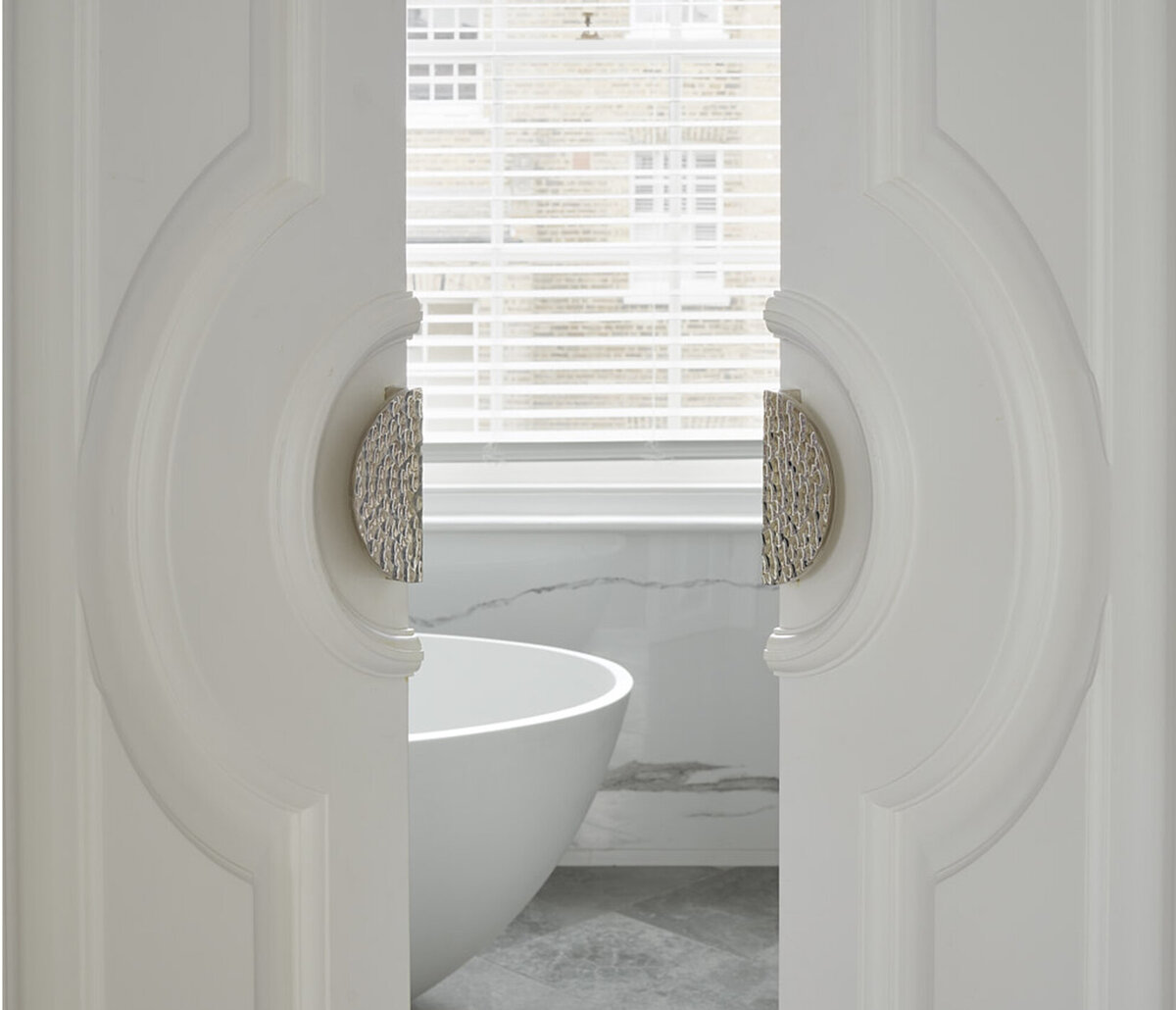 Luxury bespoke double door