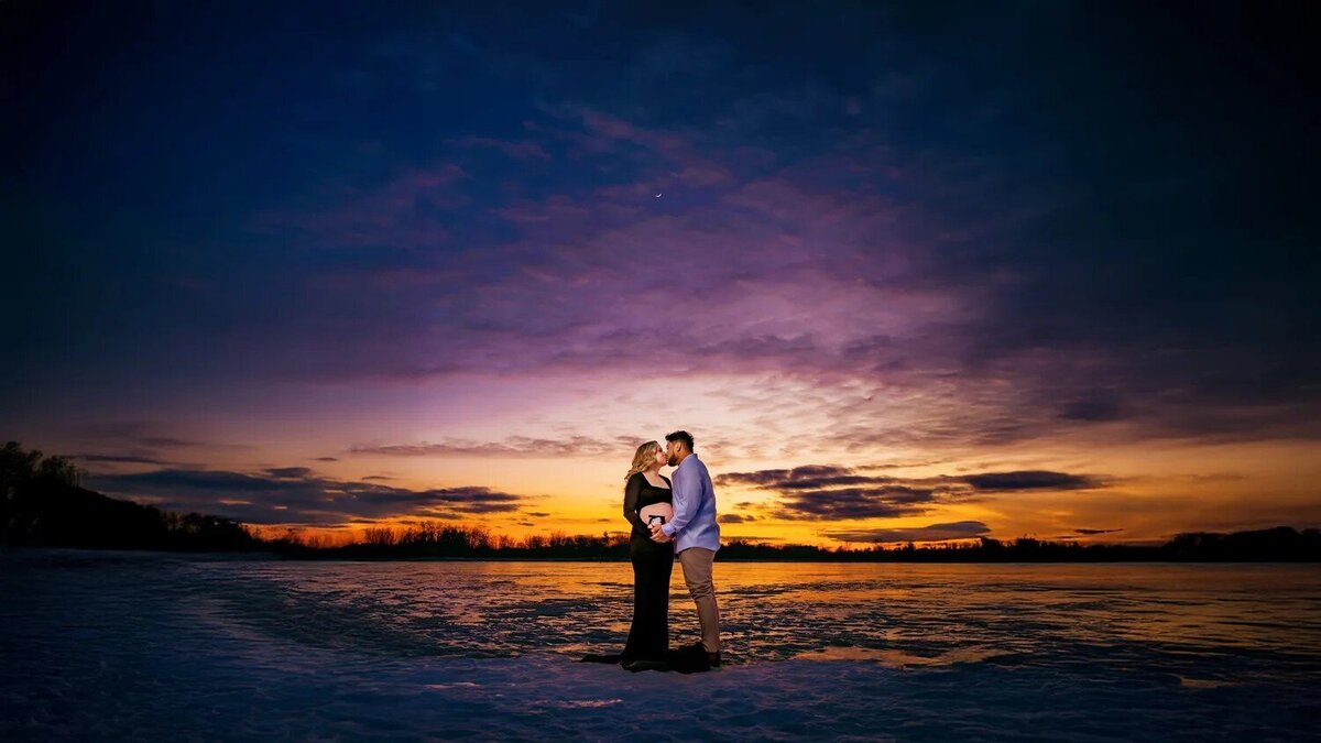 Maternity portrait by Two Wild Souls Photography