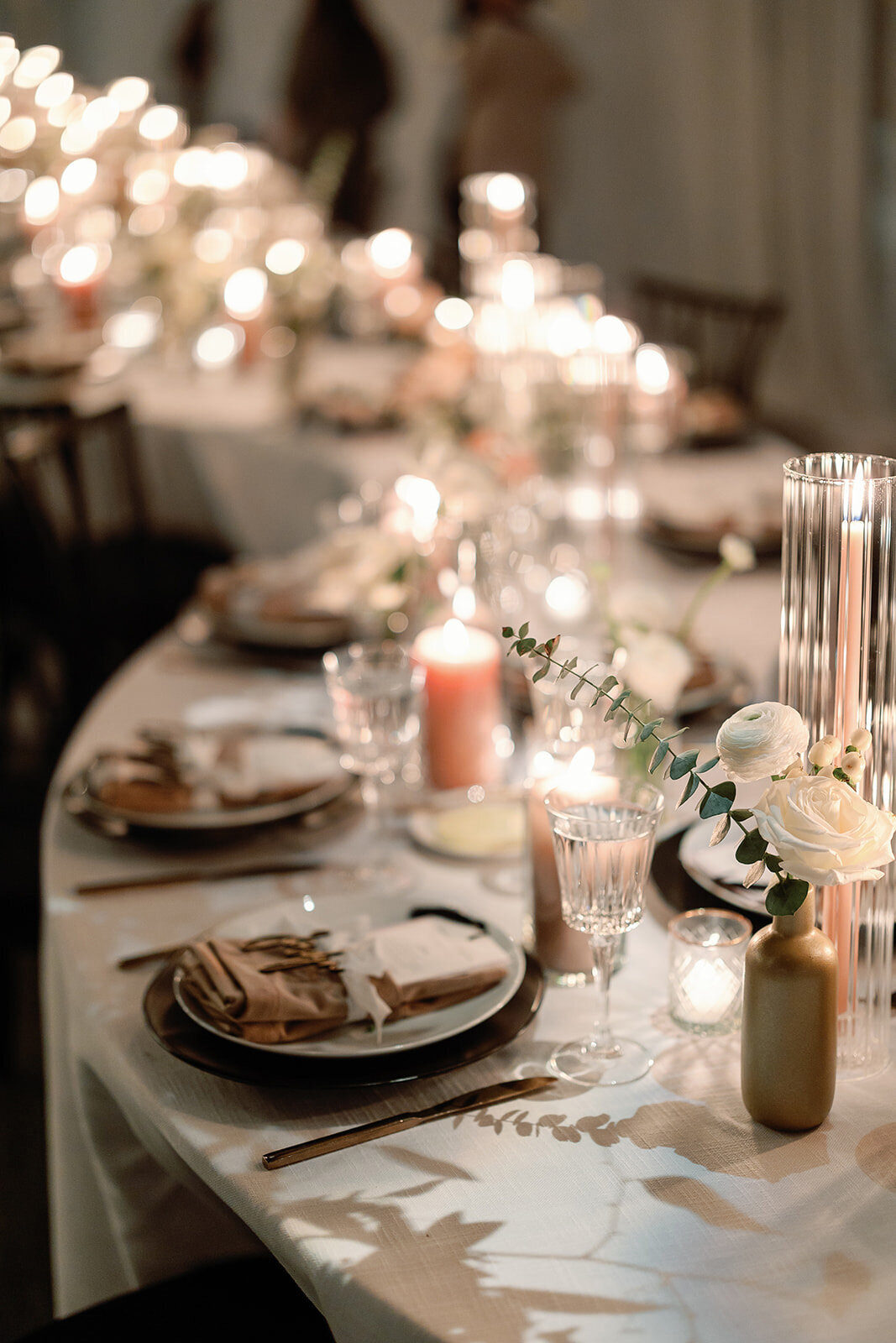 Kate-Murtaugh-Events-warehouse-wedding-planner-serpentine-table-flowers-candlelight