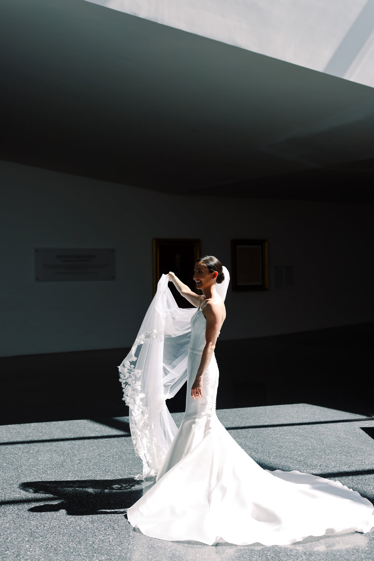 Editorial Wedding Portraits at the Kennedy Center in Washington 12