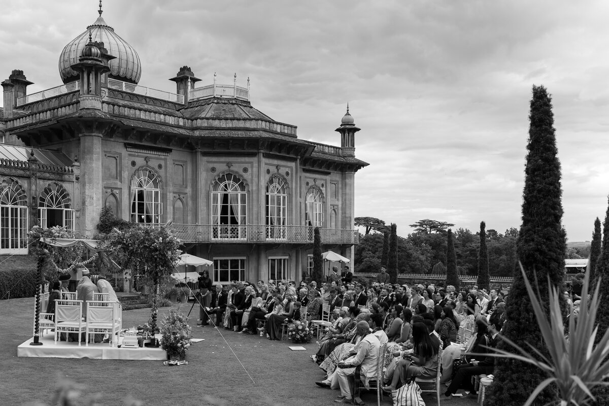 Indian wedding ceremony at Sezincote