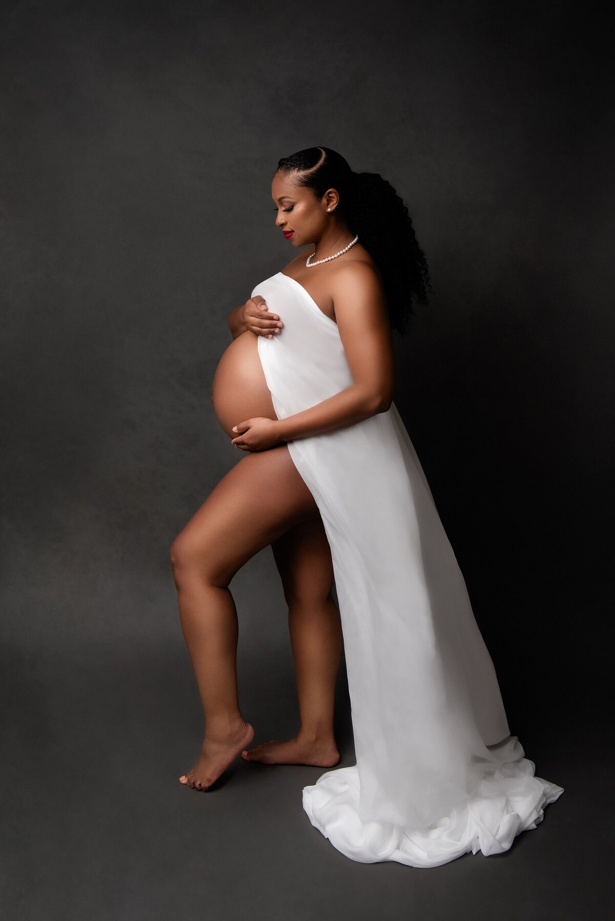 Intimate Studio Maternity Session