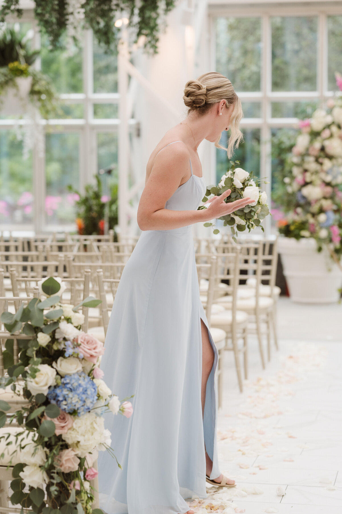dreamy wedding venue in NJ at the Madison hotel conservatory. Photos by Suess Moments photographer