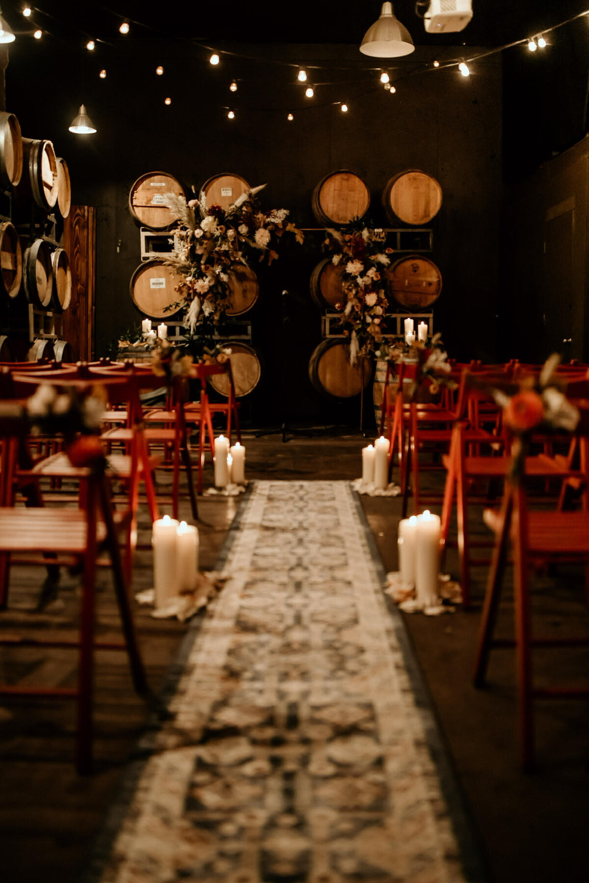 Moody Fall wedding