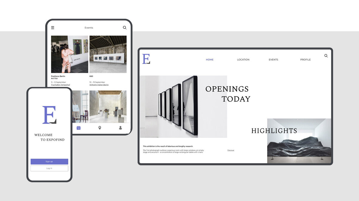 art website design