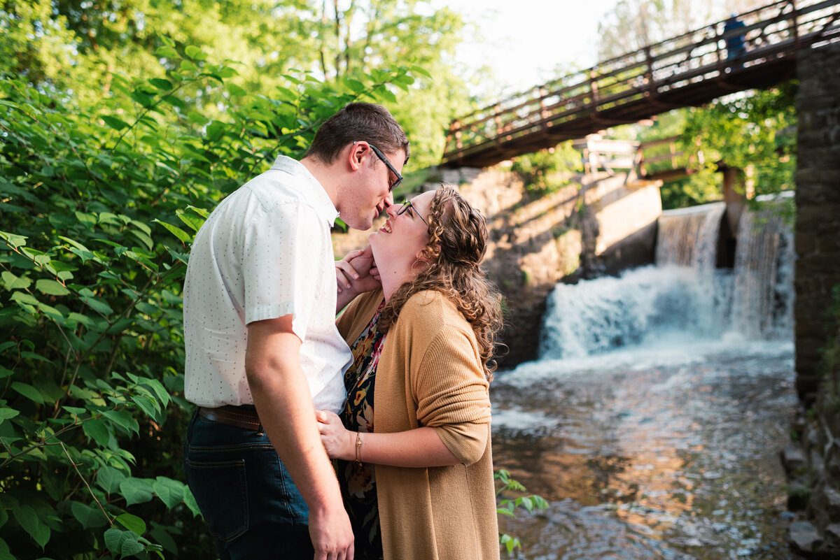 Kaelyn Parry+Chris Zanchelli Engagement Session, Downtown, Lambertville NJ, Nichole Tippin Photography-30
