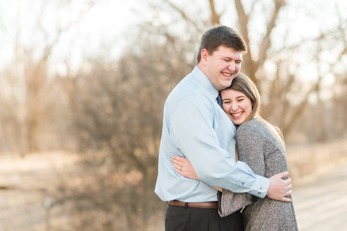 Reed Merrill Park Winter Engagement - Jannae + Forrest - 008