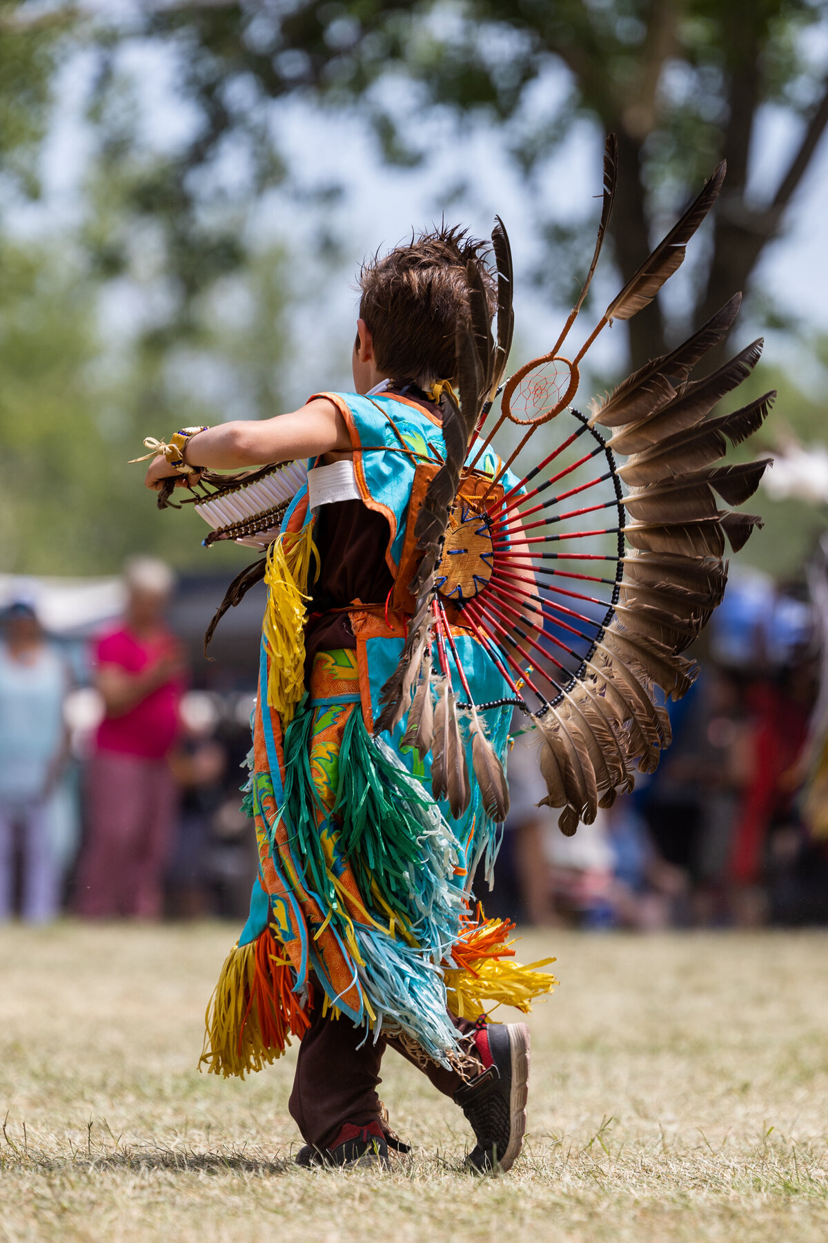 POW WOW Photo de spectacle de danse enfant