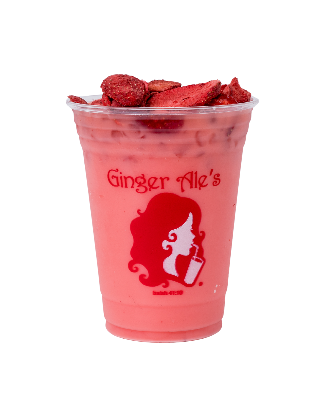 Ginger Ale's located in Illinois & Indiana - A water based drink with hints of coconut and strawberry flavors and made "Dirty" with vanilla cream added.