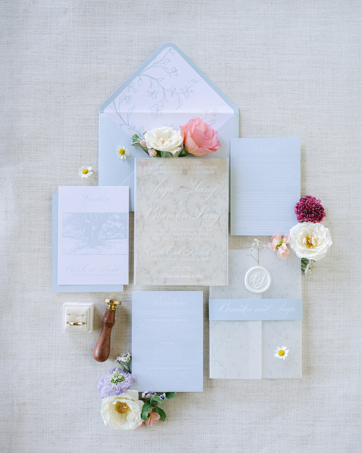 Angie & Brandon Circle Oak Ranch Wedding-Leah Black Photography-27