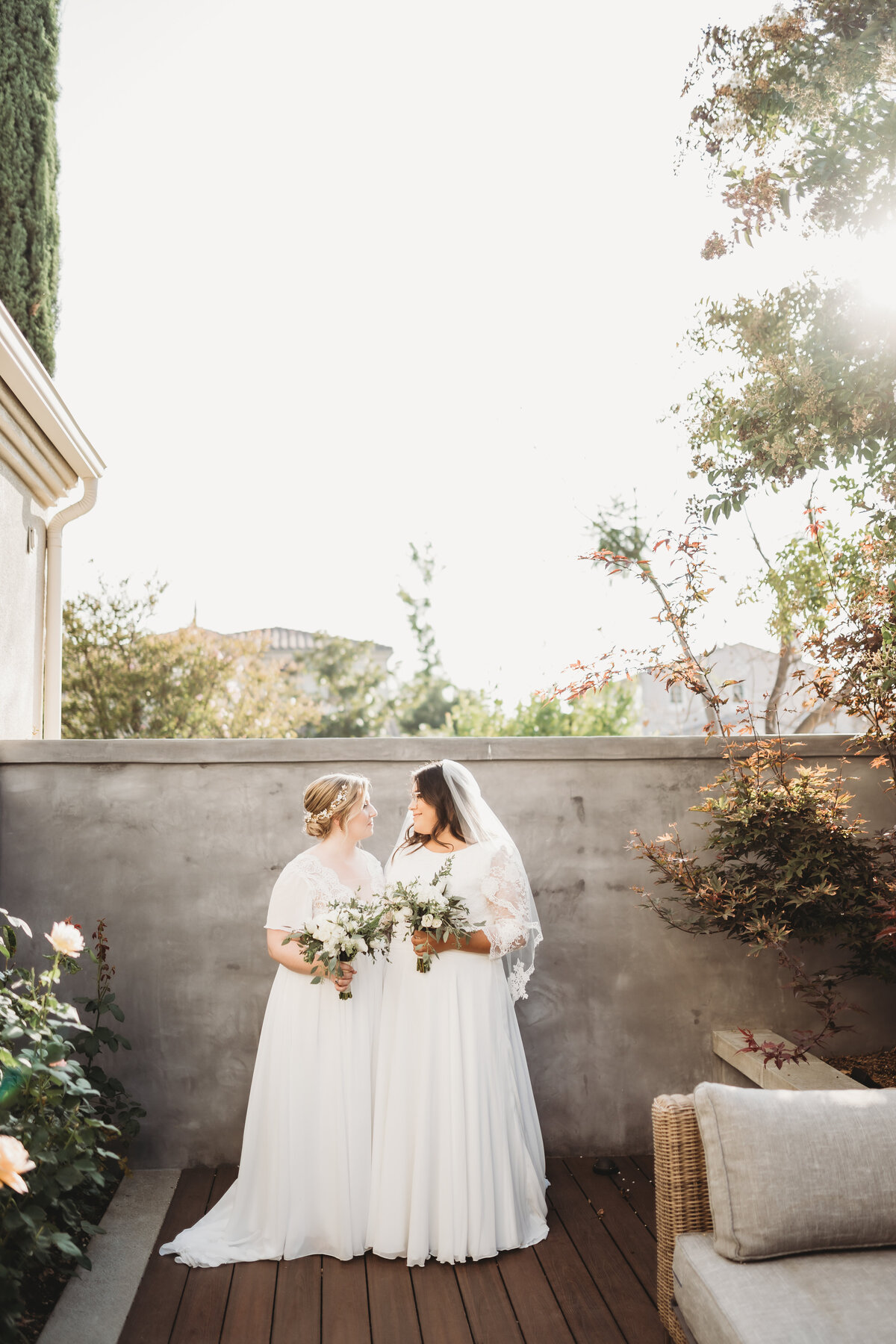 Eva and Claire-Claremont CA Wedding1