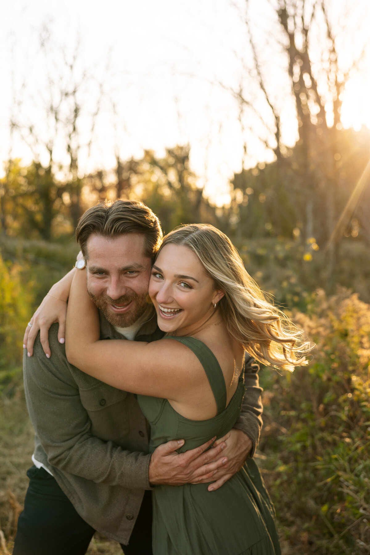 Wisconsin State Park Engagement Photographer Pike Lake South Kettle Moraine Unit Creative Couples Session-185