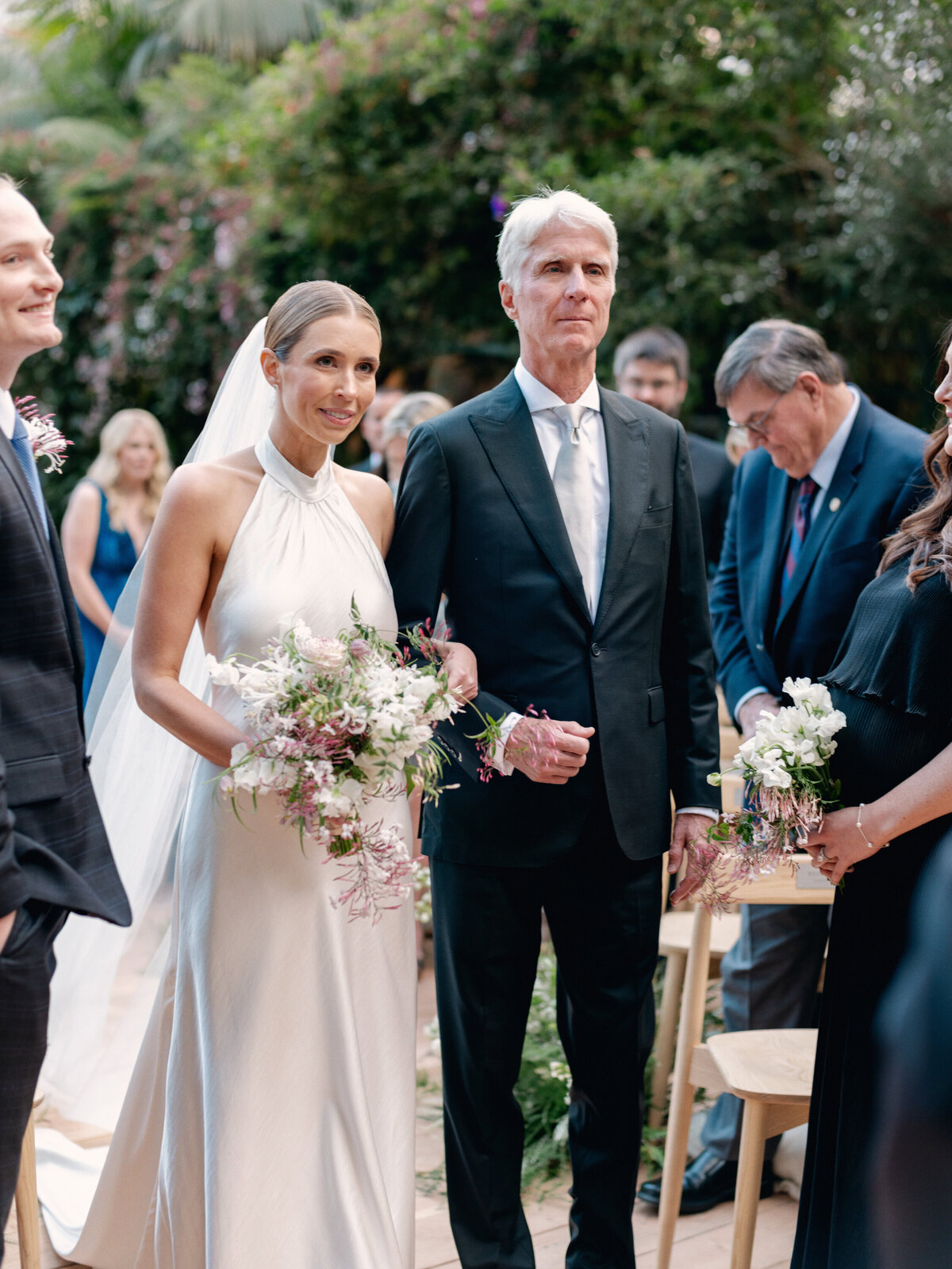 hotel-bel-air-wedding-bride-aisle