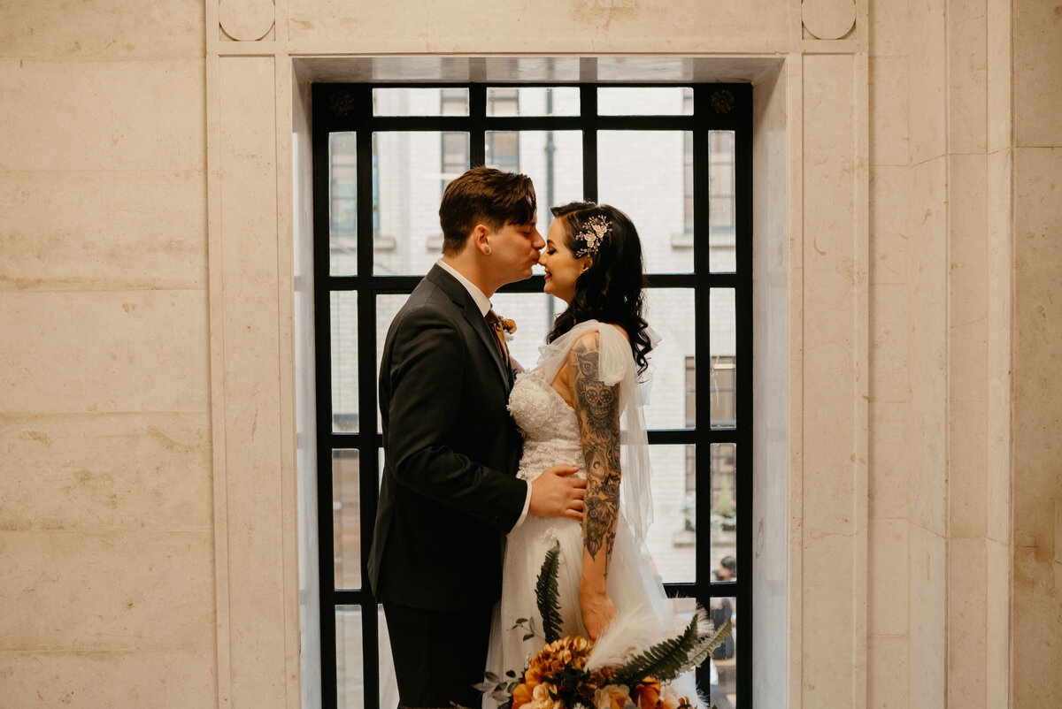 London wedding elopement at The Old marylebone town hall-507