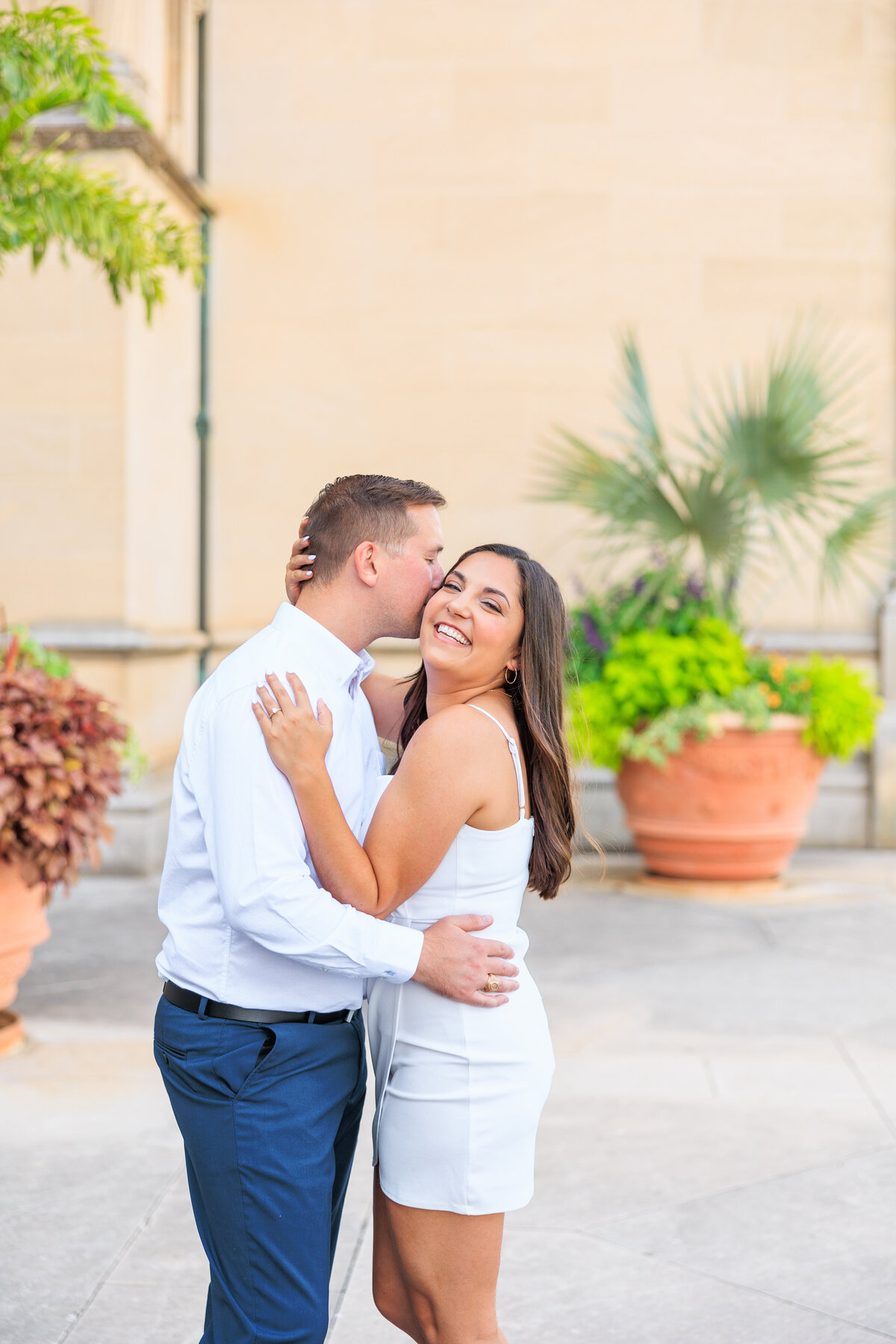luxury engagement session at Biltmore Estate photographed by Asheville Wedding photographer