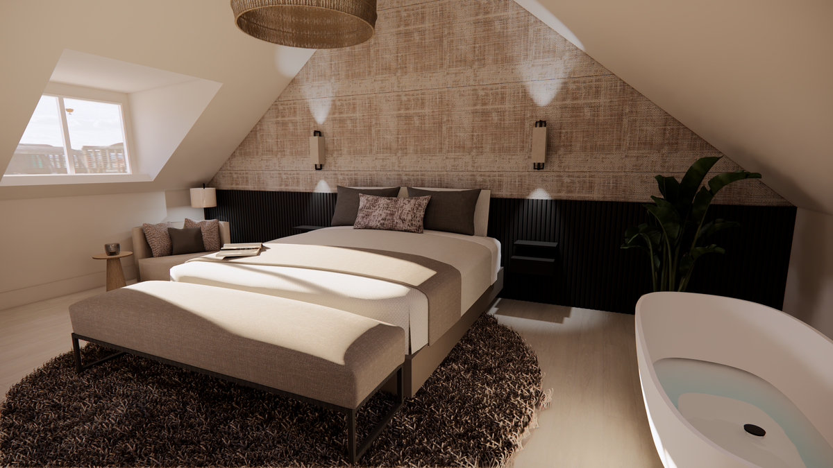 Render slaapkamer Paul en Sonja 1