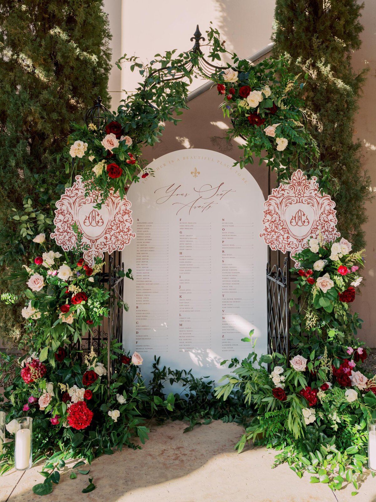 monogram-seating-chart-phoenix-wedding