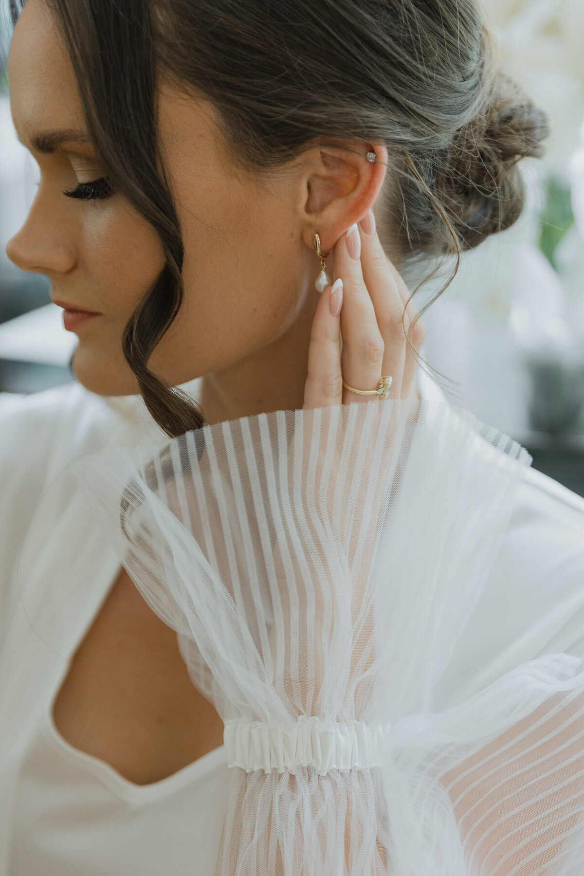 bride getting ready