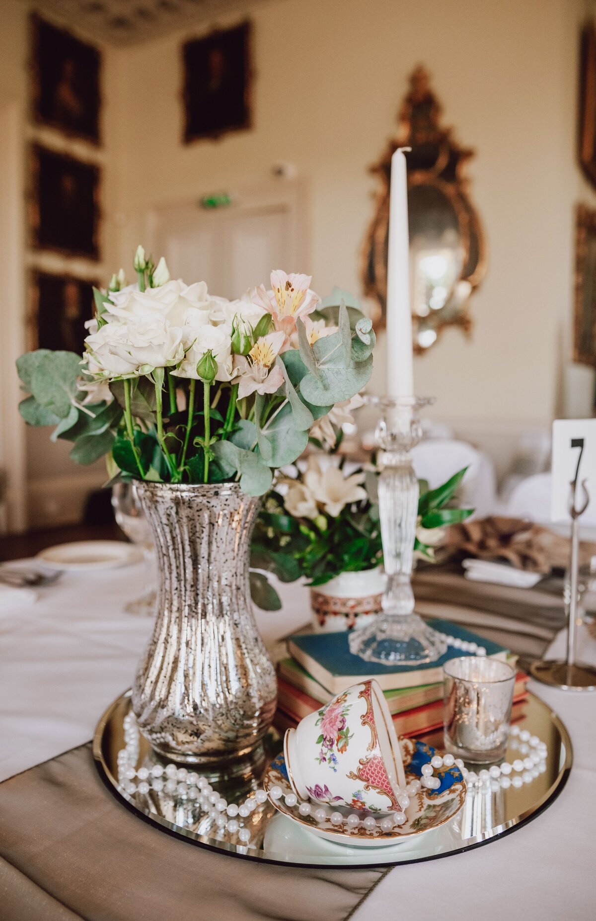 Romantic vintage wedding Prestwold Hall (1)
