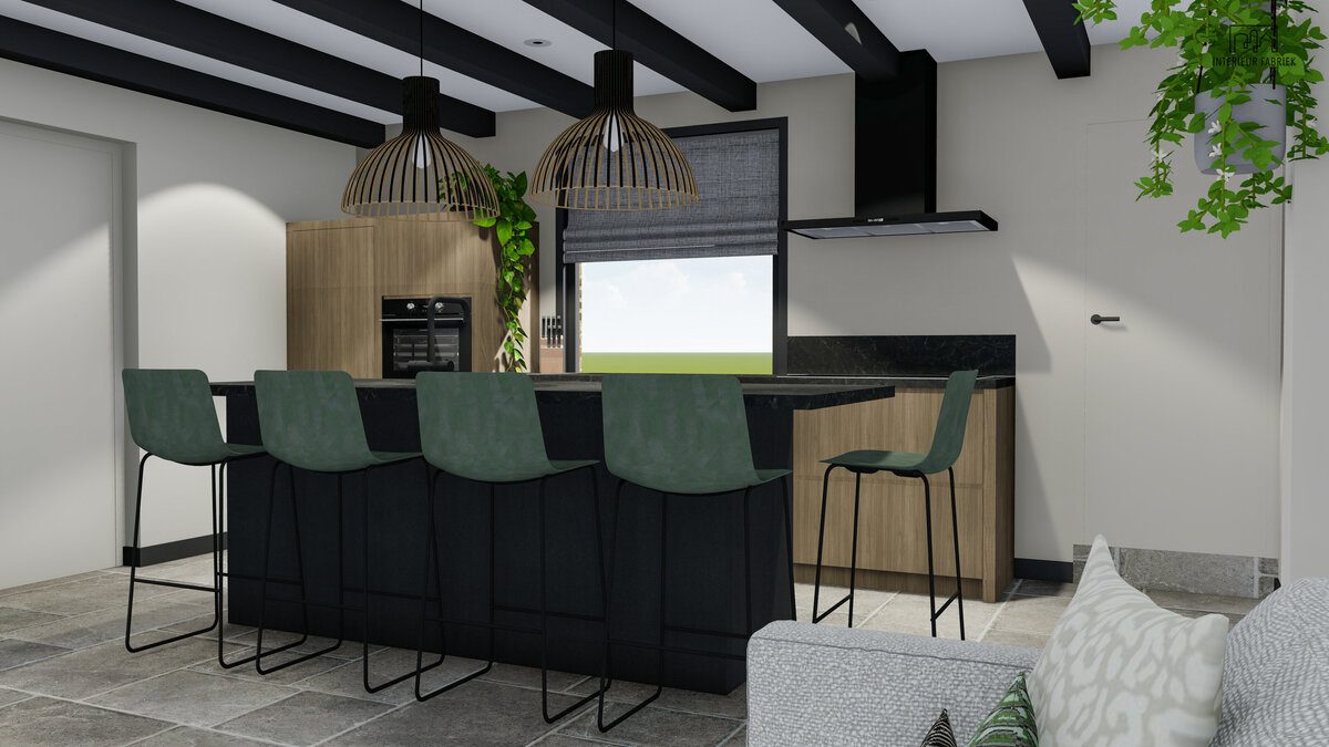 Interieurdesign Woerden, Interieurontwerpstudio Woerden, Interieurontwerper Woerden, Interior design Woerden, Interieurstudio Woerden, Interieur ontwerpen Woerden, Interieur ontwerp Woerden, Interieurinrichting Woerden, Interieurstylist Woerden, Badkamerontwerp Woerden, Badkamer Woerden, Zwarte kranen, Zwart toilet, toilet, Keukeneiland Woerden, PVC vloer Woerden, Washok ontwerp Woerden, Slaapkamer ontwerp, kantoorontwerp, beton cire wand Woerden, Ligbad Woerden,