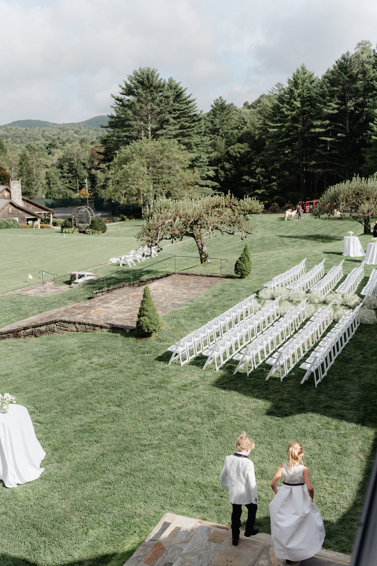 Bride and Groom at Chattooga Club Cashiers NC by Wedding Photographer Nick Francis-24