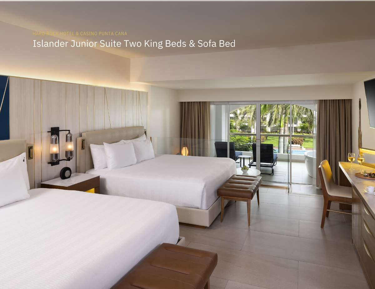 Islander Junior Suite Two King Beds & Sofa Bed Photo