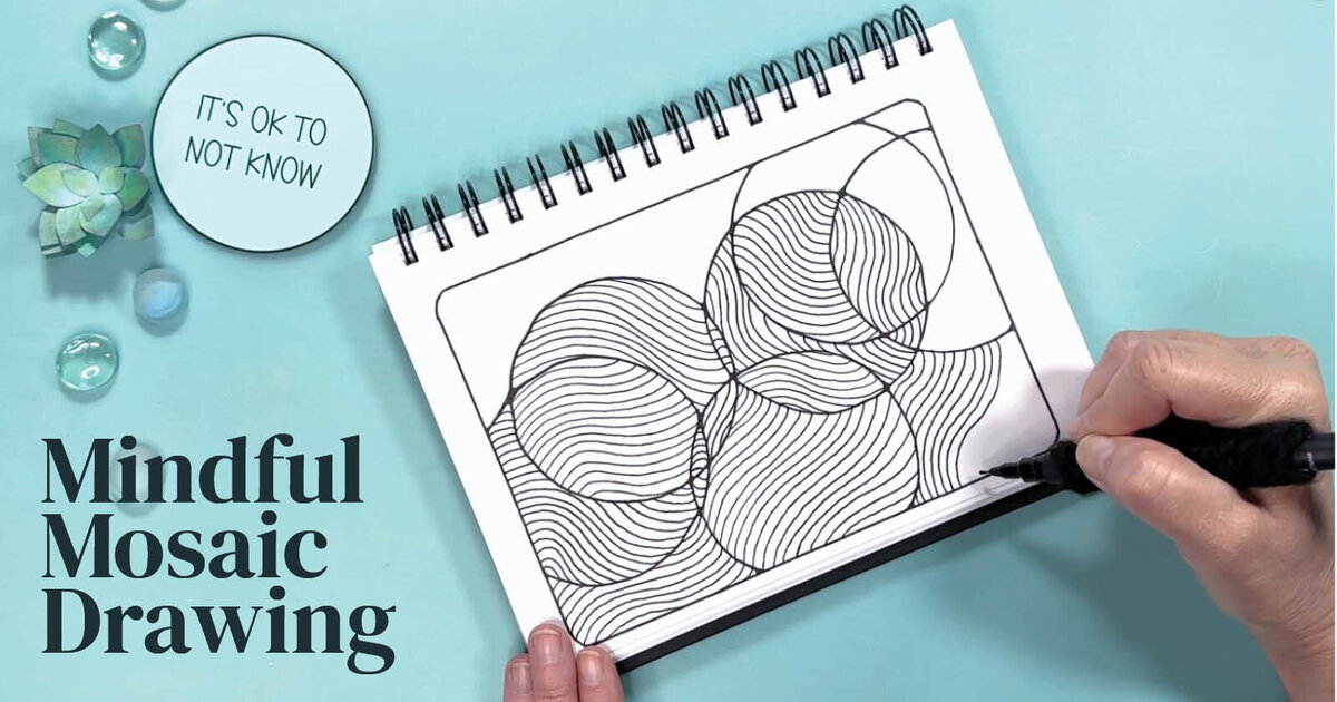Mindful Mosaic Method | A Structured Drawing Practice