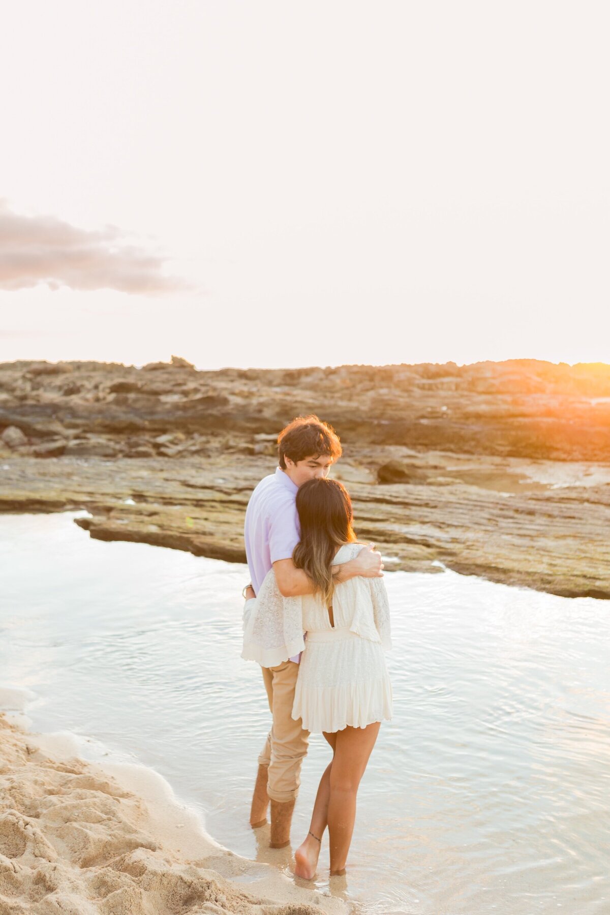 Oahu Couples Photography at Sunset