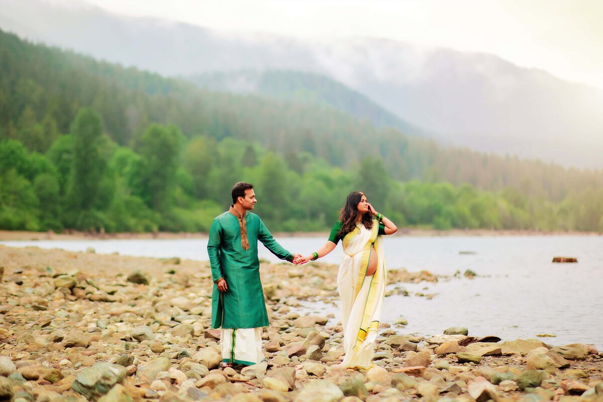 Chicago maternity Sari