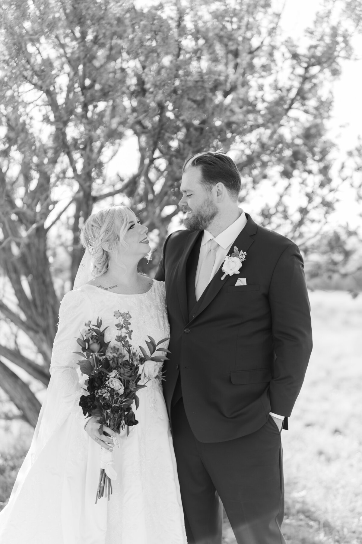 bride and groom photos