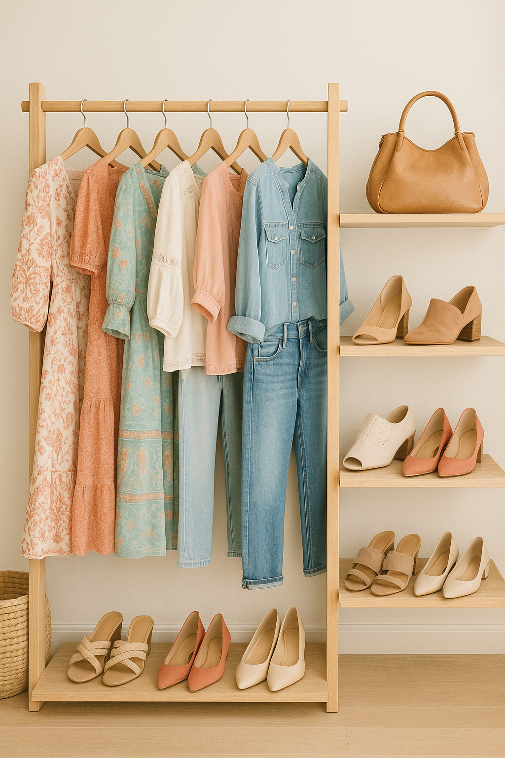 Clothing small closet website