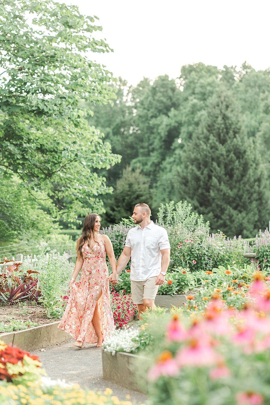 norfolk botanical gardens engagement session_3244