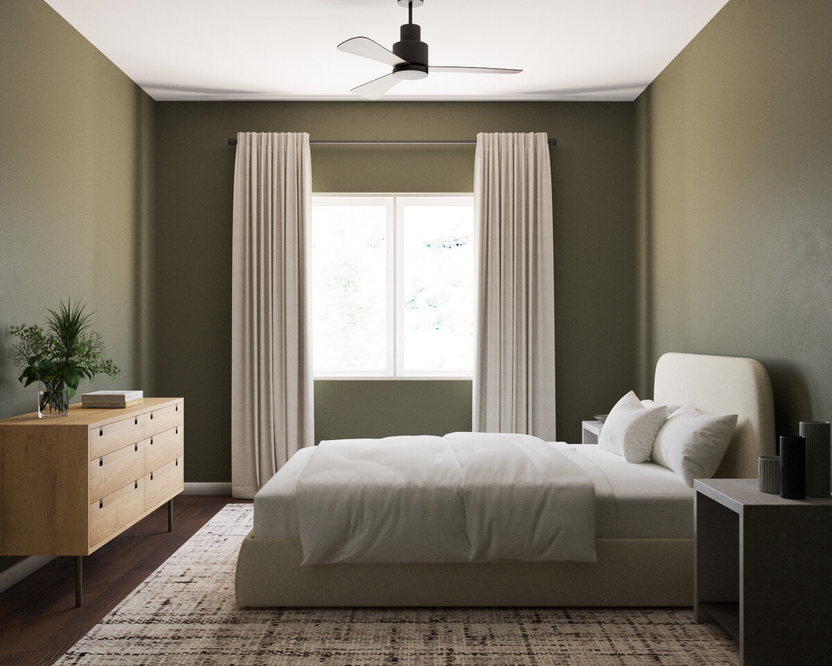 Bedroom High Quality Rendering