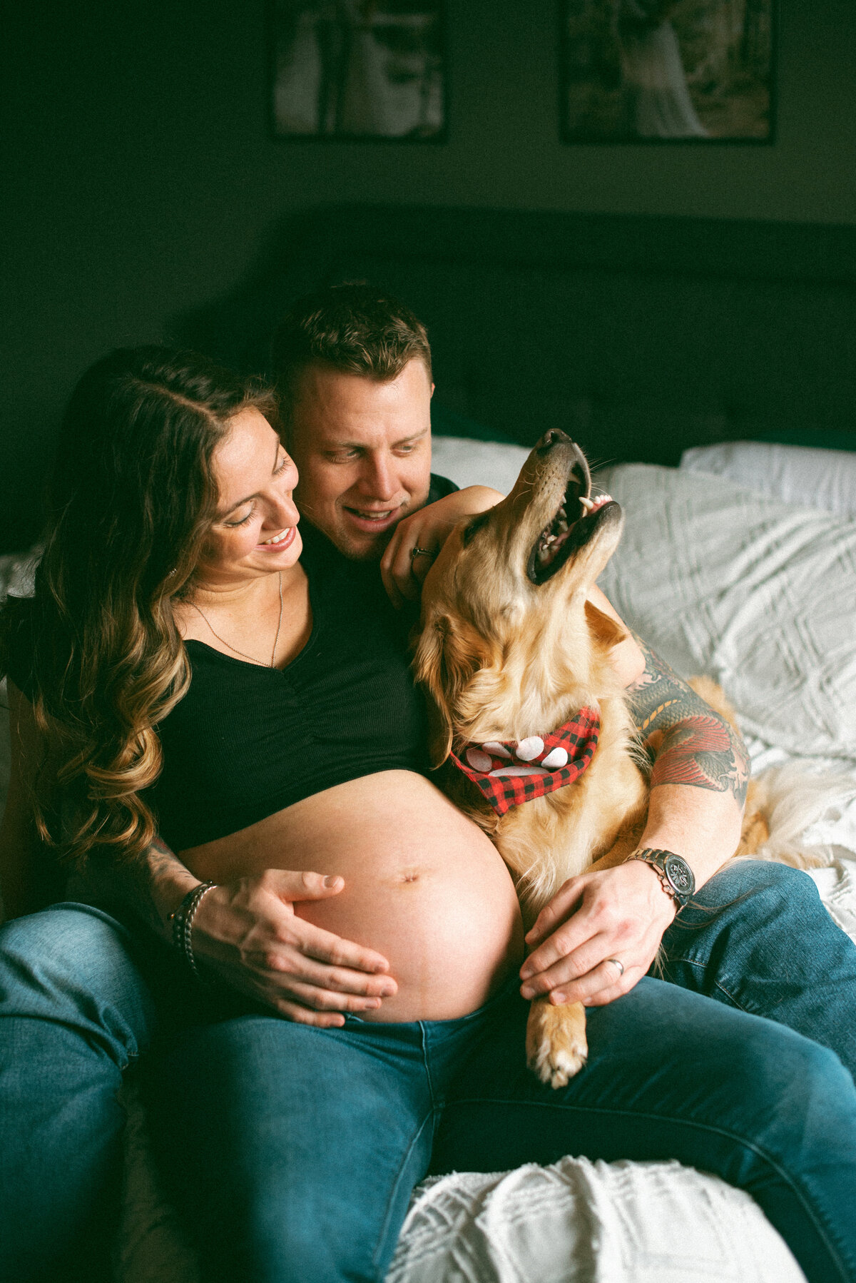 Melissa & Kale_s Maternity Session Dec 16_ 2023 - Shania Crivelli Photography-112