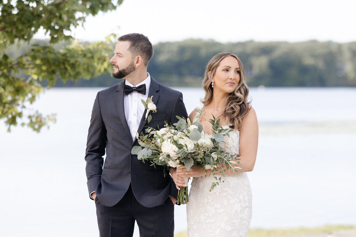 Connie Zhong Photography_NYC Wedding Photographer-Indian Trail Club_Bride and Groom Portraits