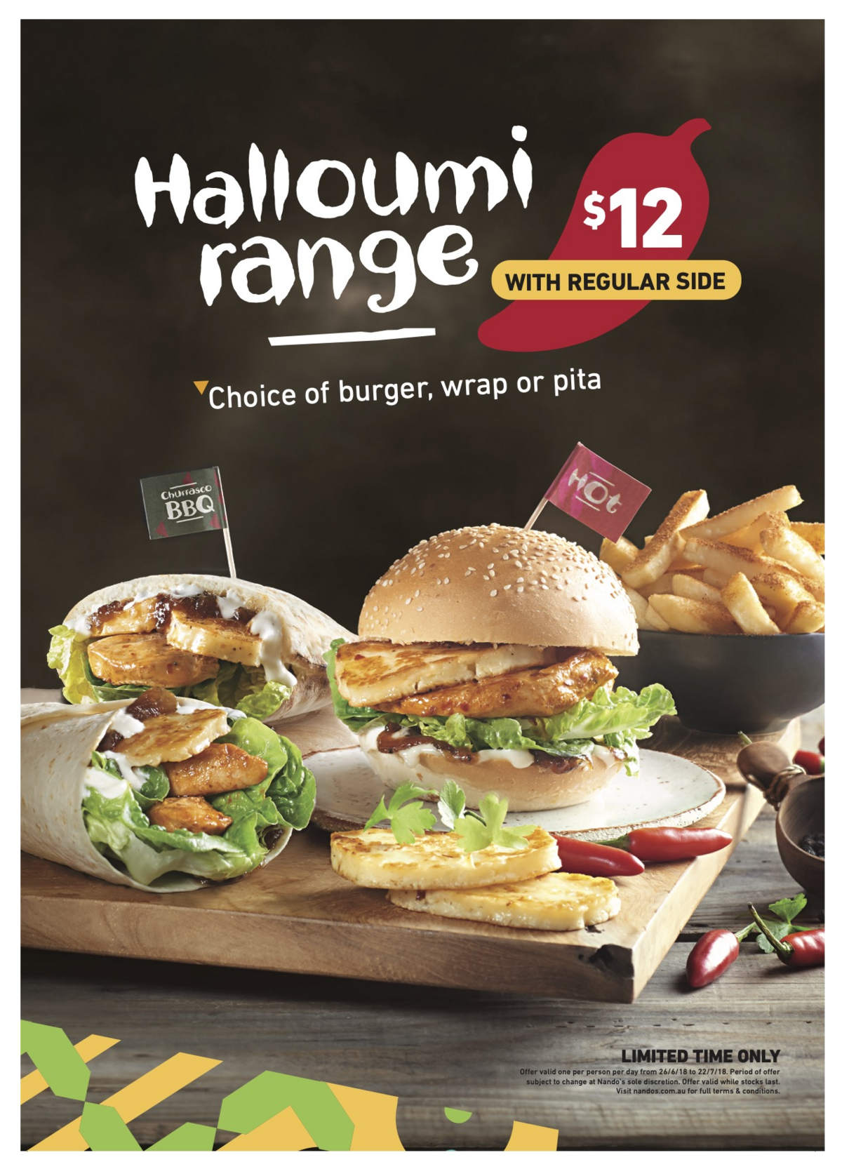 Nandos Halloumi Range