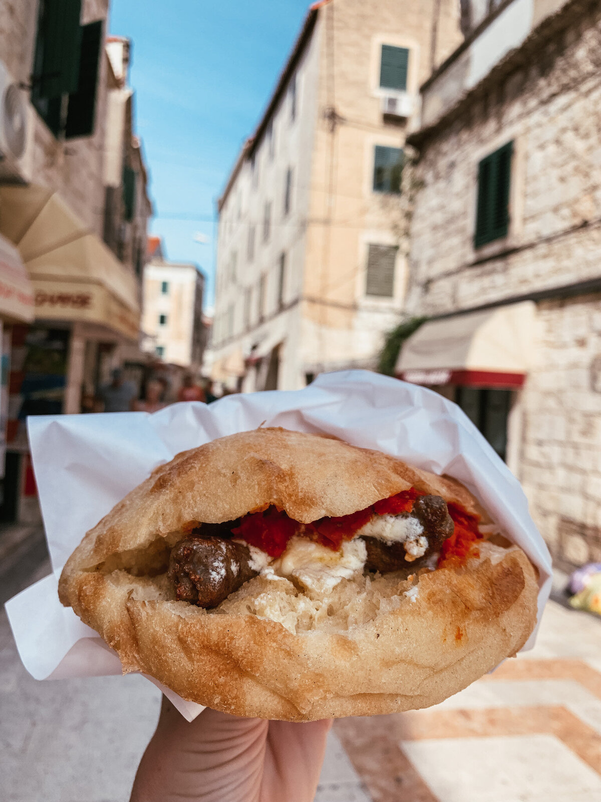 Best Sandwich in Split, Croatia