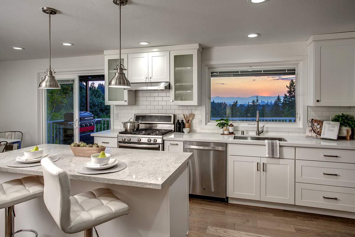20 Interior Photography at sunset for Realtor in Bellevue