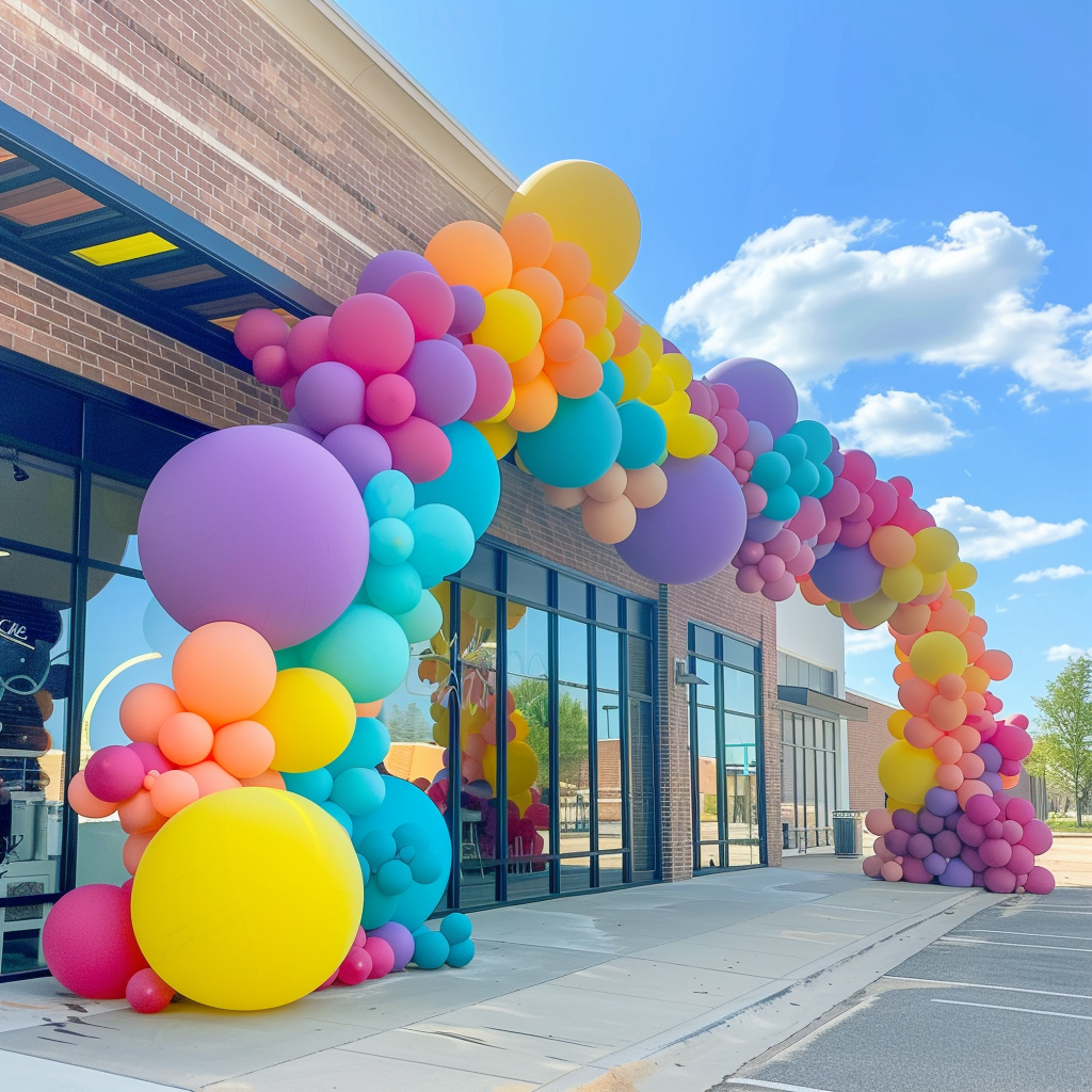 balloon garland big
