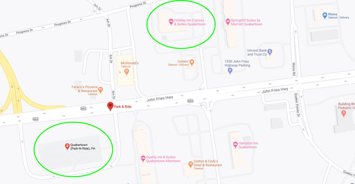 parking location map