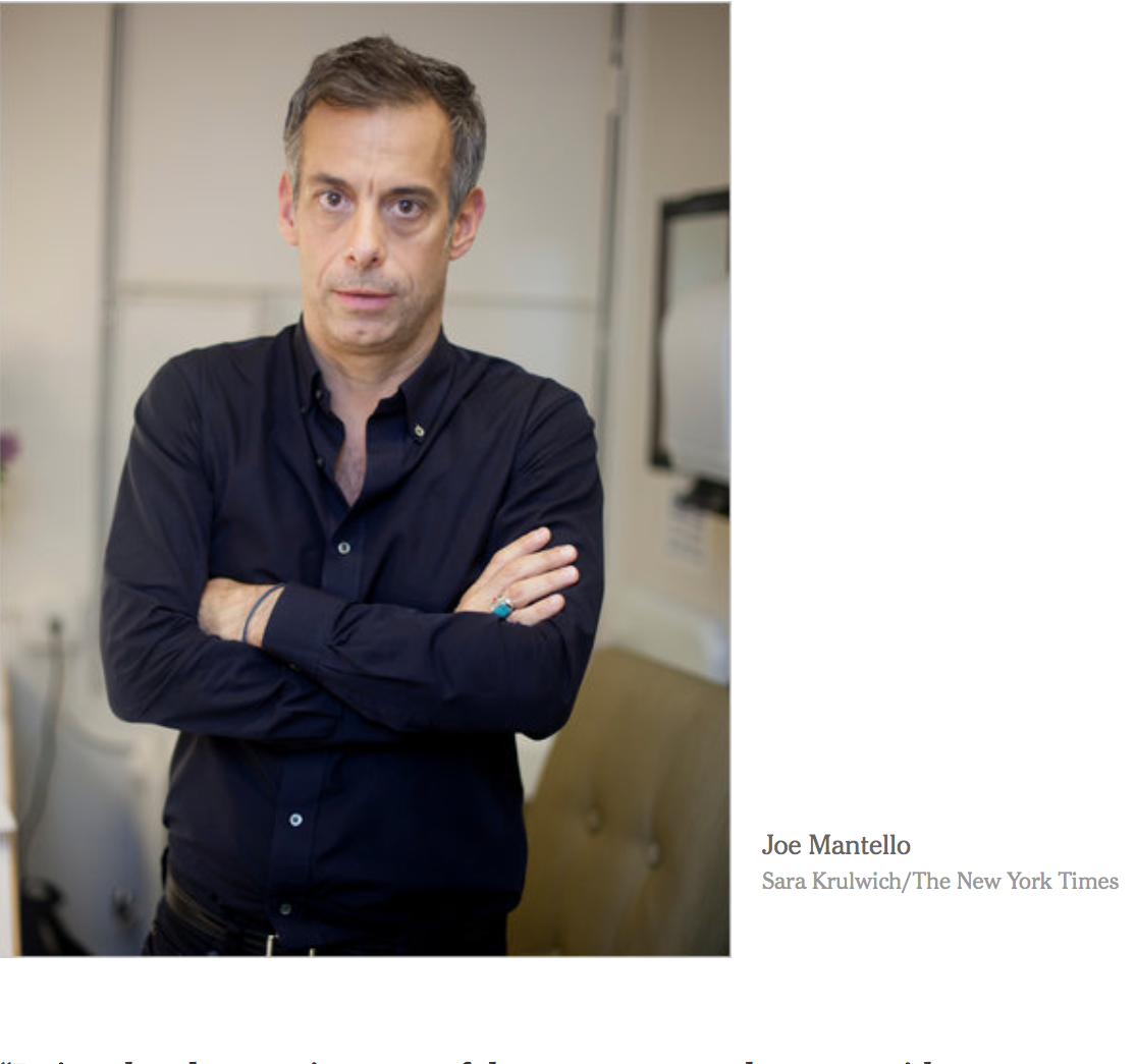 Joe Mantello NYT 2011