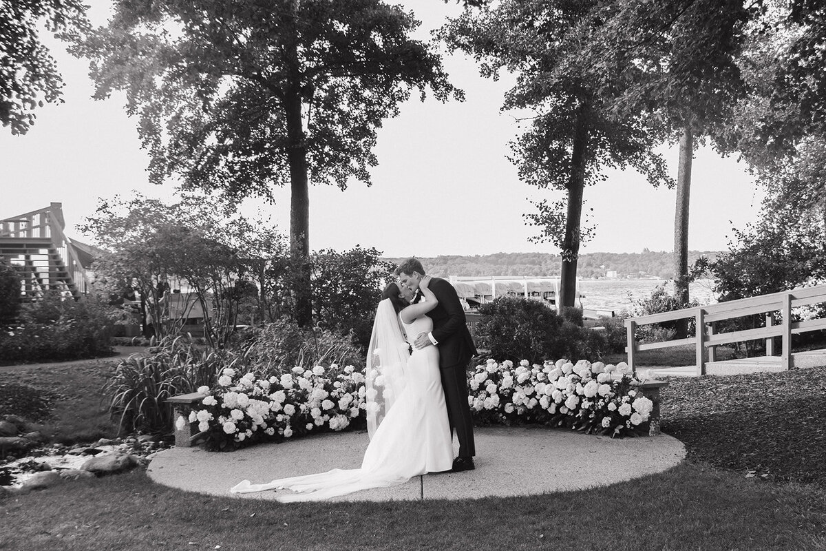 outdoor wedding ceremony
