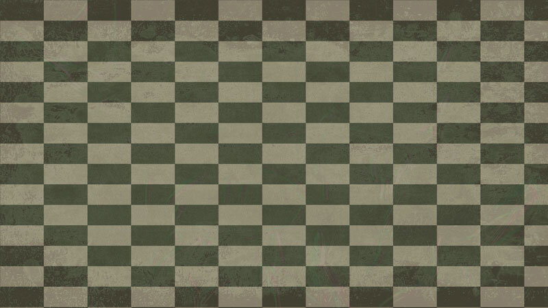 Branded Checkerboard Pattern