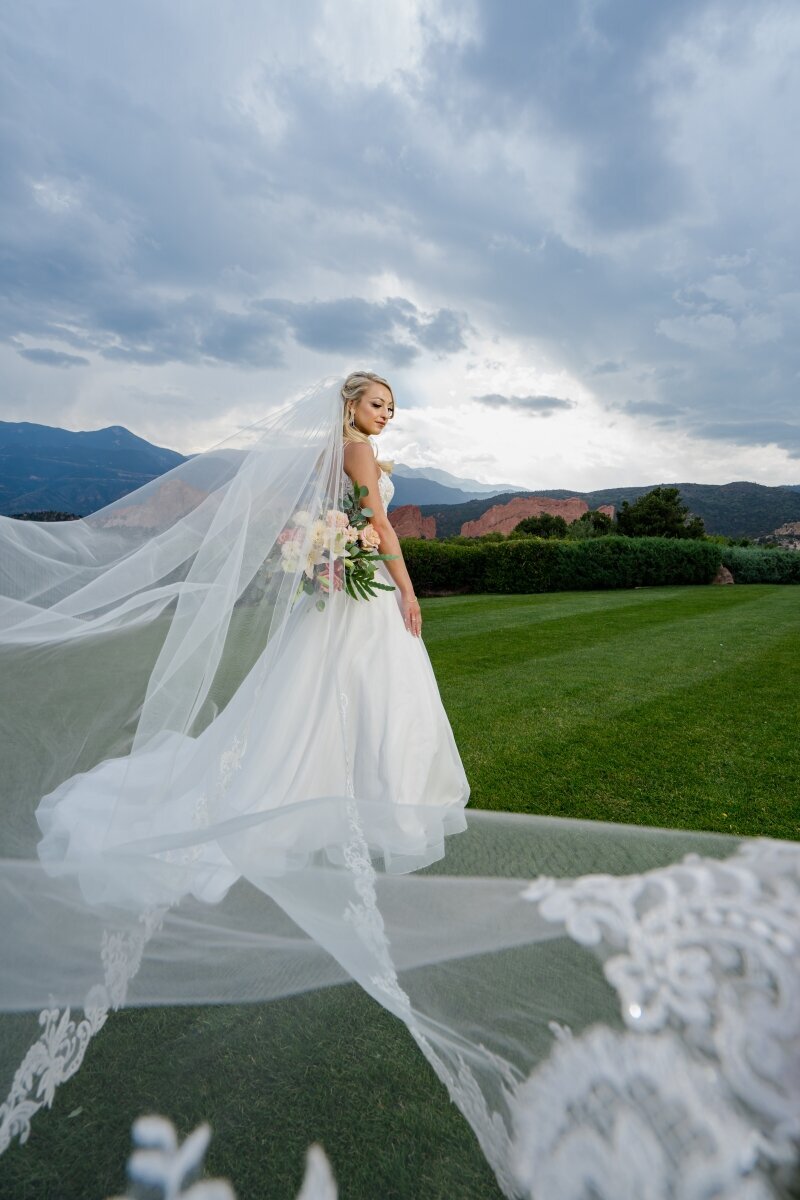 July summer wedding Colorado SPrings