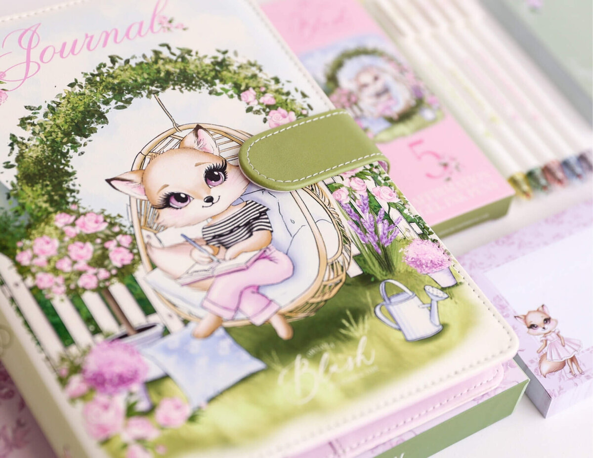 brand design blush kids company24